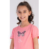 Dětská noční košile s krátkým rukávem Motýl
